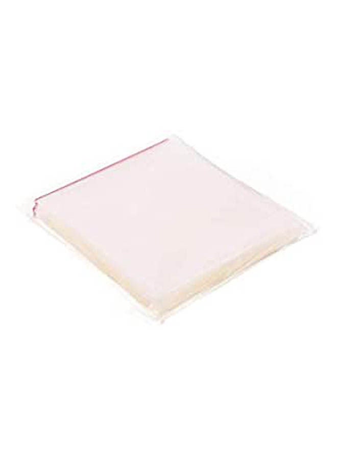 Polythene Bags 200Pcs White 17x13cm 