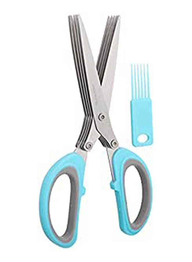 Kitchen Plastic Scissors Blue