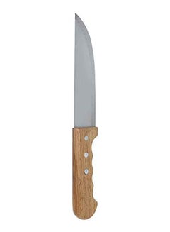 Knife Stainless Steel With Wooden Handle Brown 6inch