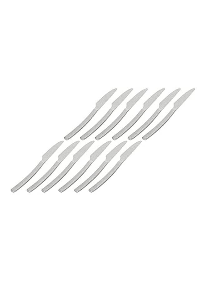 ماركة غير محددة Knife Set 12 Pieces Silver 