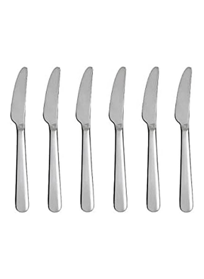 ماركة غير محددة Knife Set Of 6 Silver 