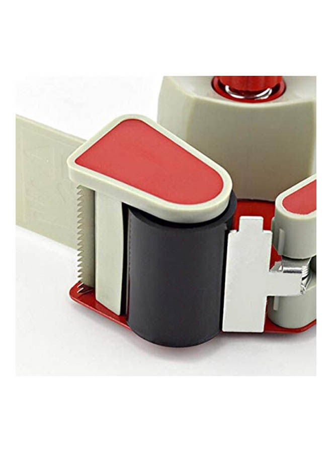 Generic Box Tape Dispenser Tape Sealer With Handle Grey-Red 50mm  - Image 2