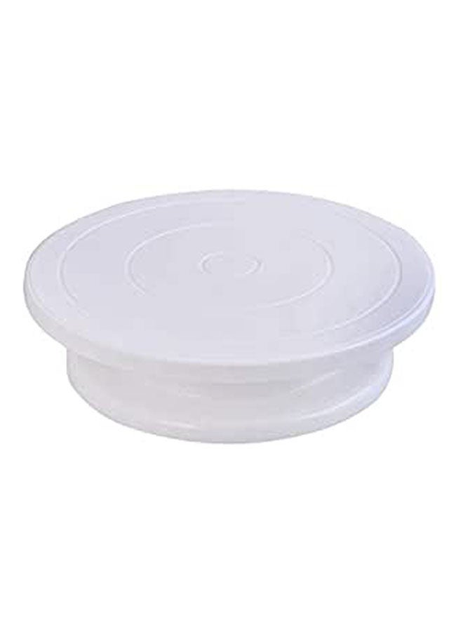 Cake Stand Decorating Turntable White 31cm 