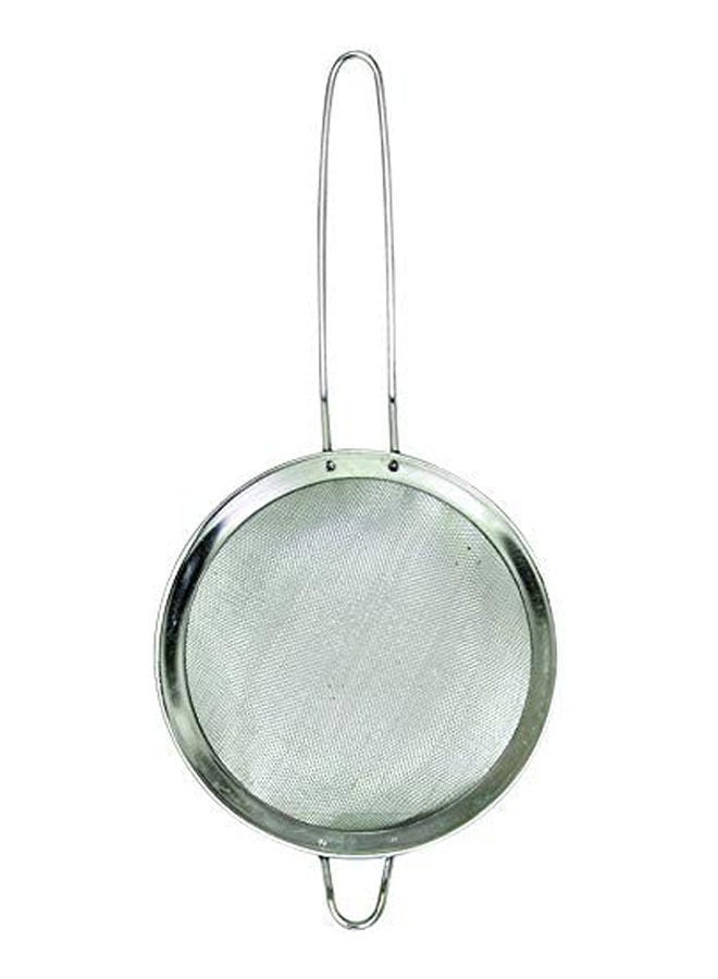 Classic Tea Stainer Set With Handle 4 Piece Silver  - Image 1