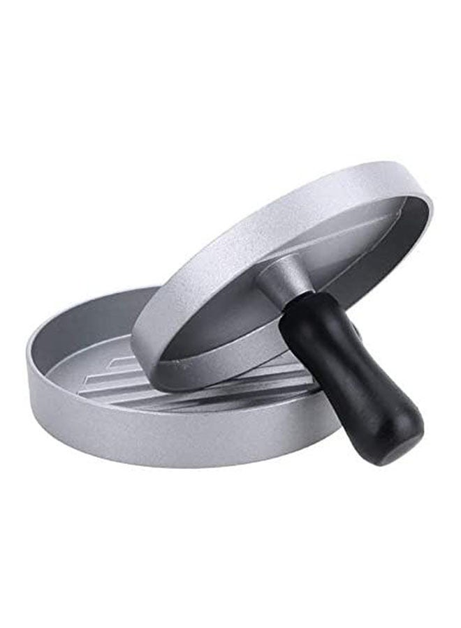 Cooking Tools Hamburger - Patties Maker Burger Hamburger Press Meat Press Cookware Kitchen Dining Bar Tool Silver - Image 1