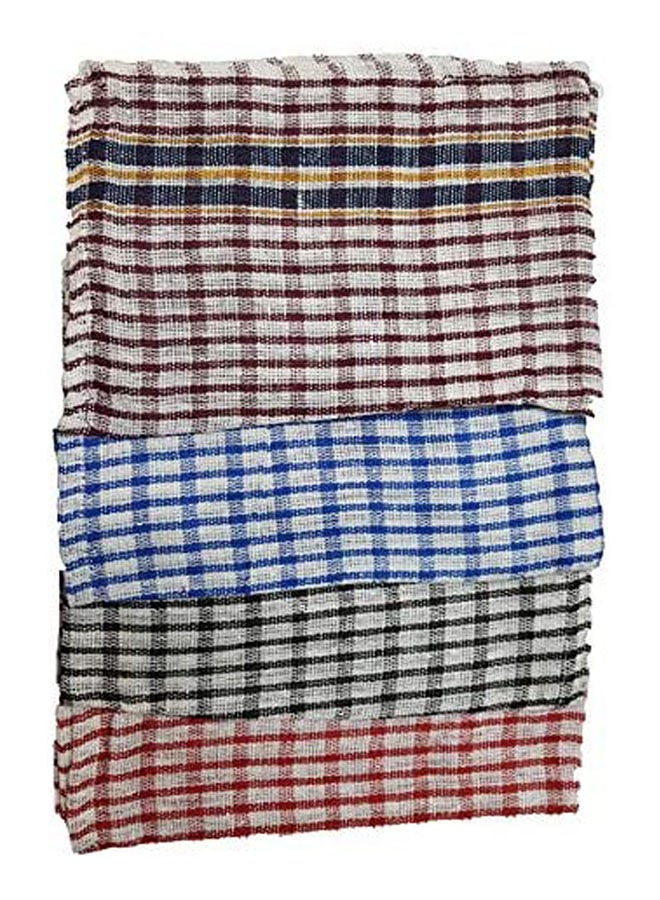 Cotton Check Pattern - Kitchen Towels Multicolour