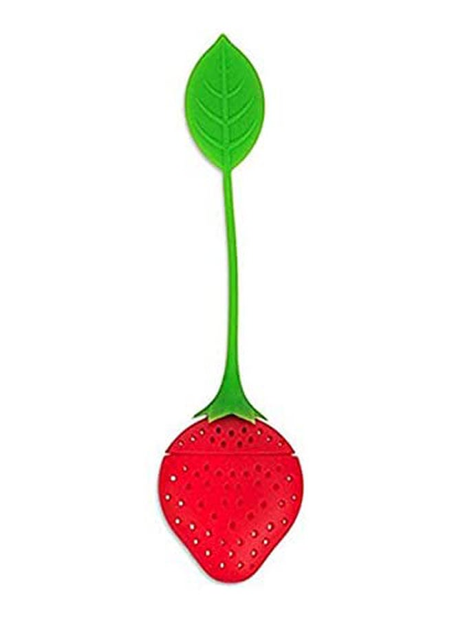 Generic - Creative Cute Eco-Friendly Silicone Tea Infuser Strainer Strawberry Tea Steeper Tea Lovers Gift Red - Image 1