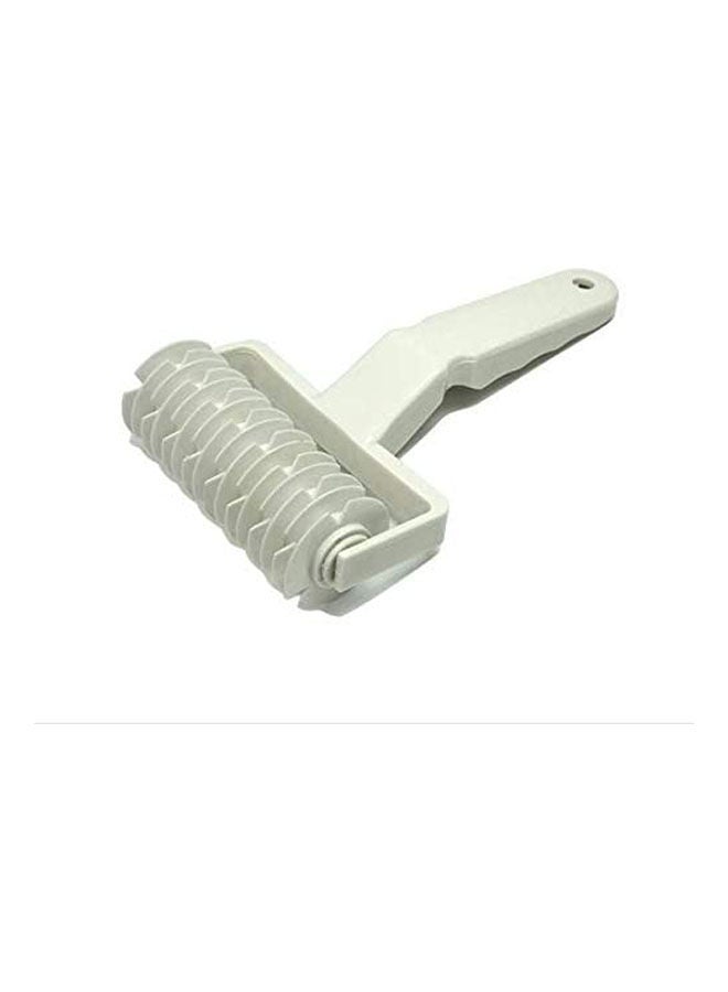 Dough Bread Cookies Roller Cutter Kitchen Craft Tool White