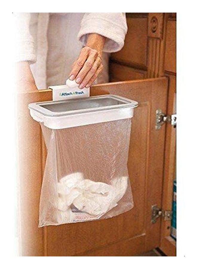 Edencomer Attach A Trash - Hanging Trash Bag Holder Grey - Image 2