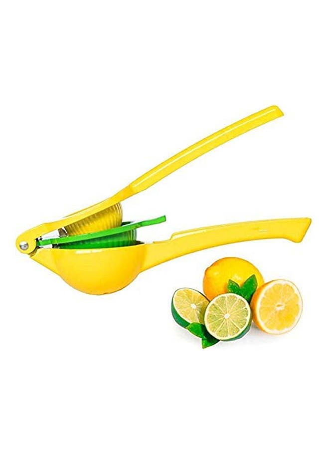 Metal Hand Press Juice Extractor Yellow - Image 2