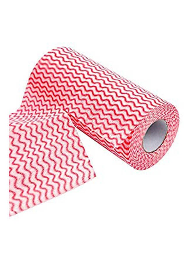 Mixed Stripe Pattern Kitchen Towels Pink
