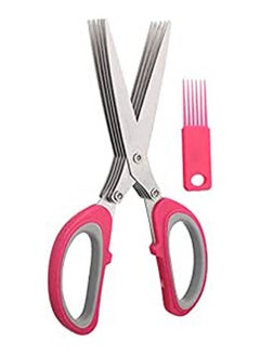Multi Function Vegetable Scissors Pink