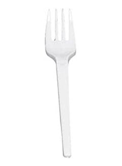Generic One Time Plastic Chop S White  - Image 1