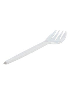 Generic One Time Plastic Chop S White  - Image 2