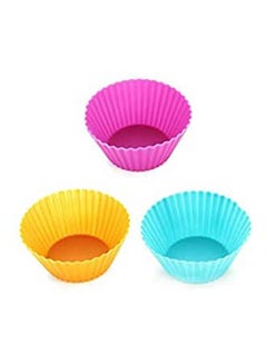 Pantry Elements Mini Silicone Baking Cups Truffle Molds In Durable Storage Jar Pack Six Vibrant Multicolour - v1651576504/N53267620A_1