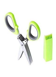 ماركة غير محددة Paper & Vegtable Multi Purpose Scissors Green 