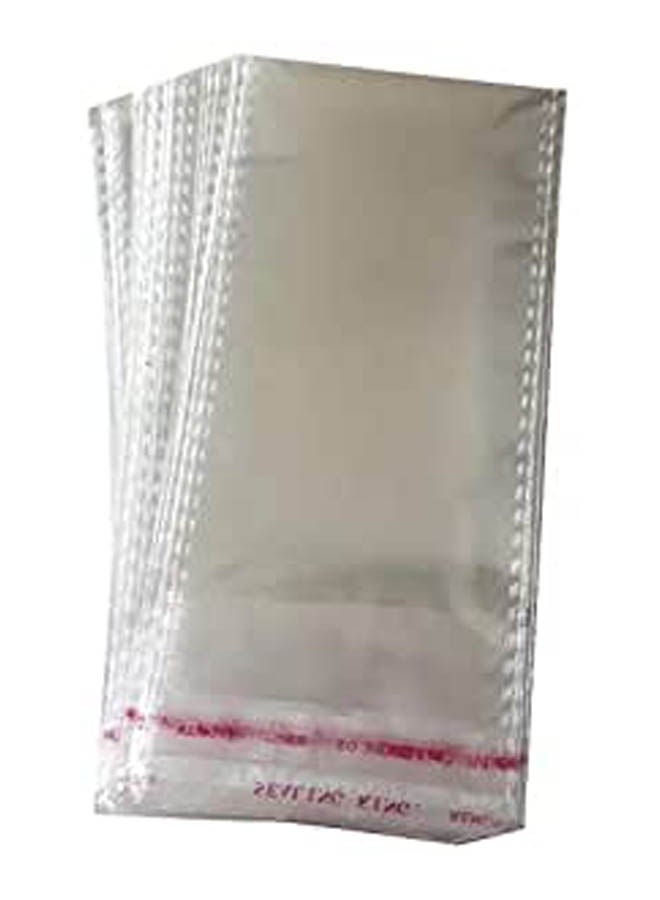 Peel And Seal Plastic Bag Clear 4x4cm 