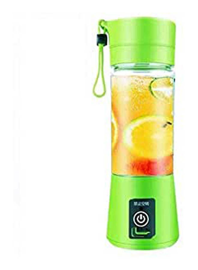 Personal Blender Juice Cup Portable Juicer Blender Blades Rechargeable Fruit Mixing Machine For Baby Travel Ml Green 380ml  - Image 1