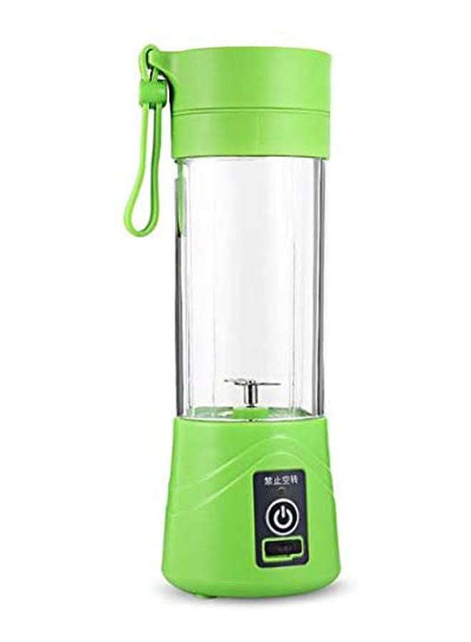 Personal Blender Juice Cup Portable Juicer Blender Blades Rechargeable Fruit Mixing Machine For Baby Travel Ml Green 380ml  - Image 2