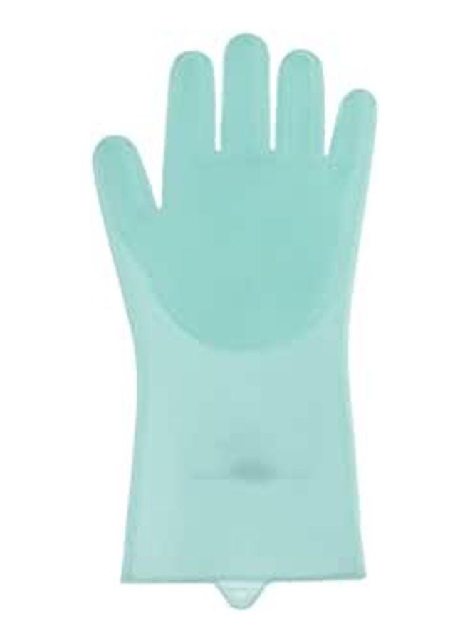 Dish Washing Gloves- 2 Pieces Blue - Image 1