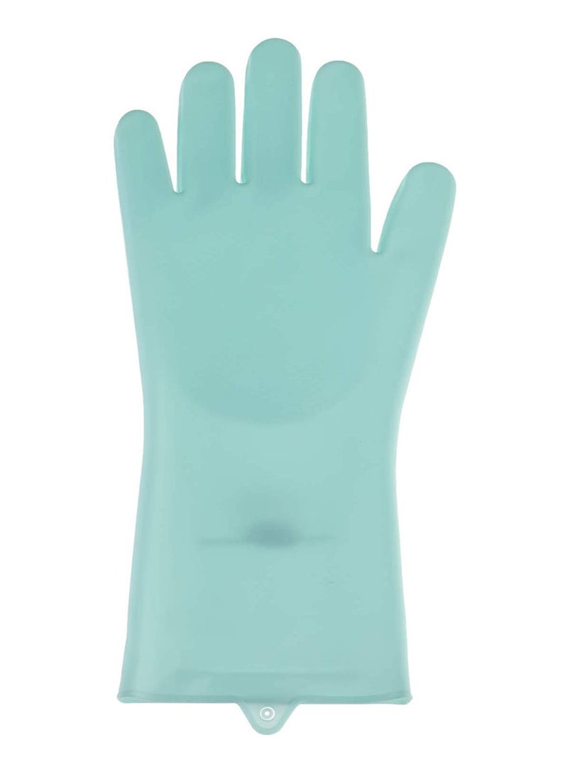 Dish Washing Gloves- 2 Pieces Blue - Image 2