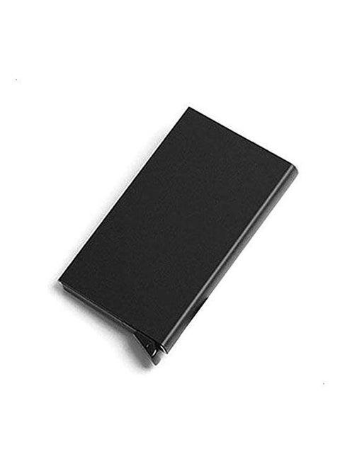 Card Holder And Id Case Black