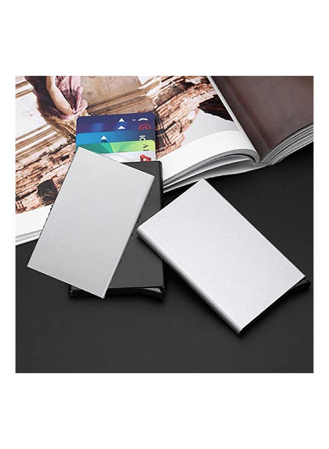 Generic Card Holder And Id Case Silver  - Image 2