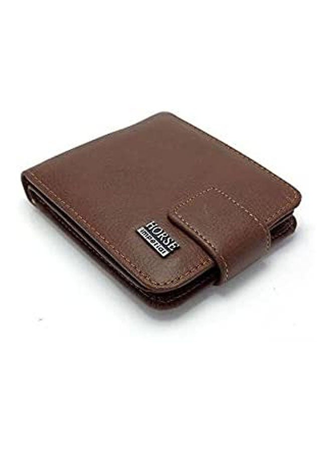 imperial HORSE Card Holder Wallet Brown  - Image 1