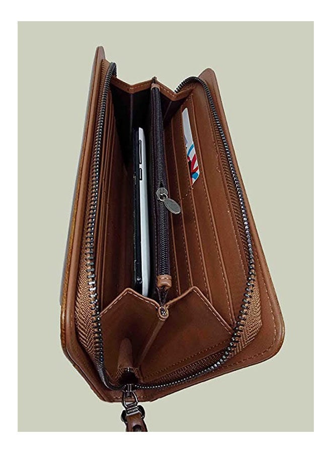 Card Holder Wallet Brown  - Image 2