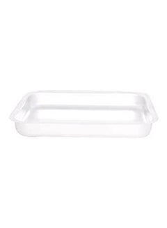 Generic Rectangula Baking Oven Dish Silver 35cm 