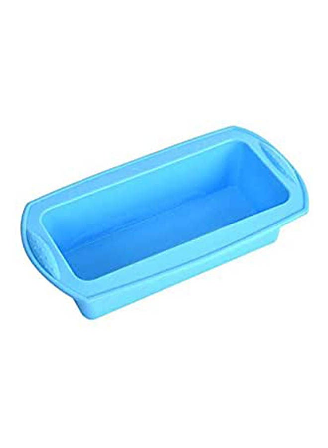 Rectangular Bread Loaf Pan Silicone Cake Pan Non Stick Baking Mould Toast Bakeware Baking Mould Perfect For Cake Microwave Dishwasher Safe Blue