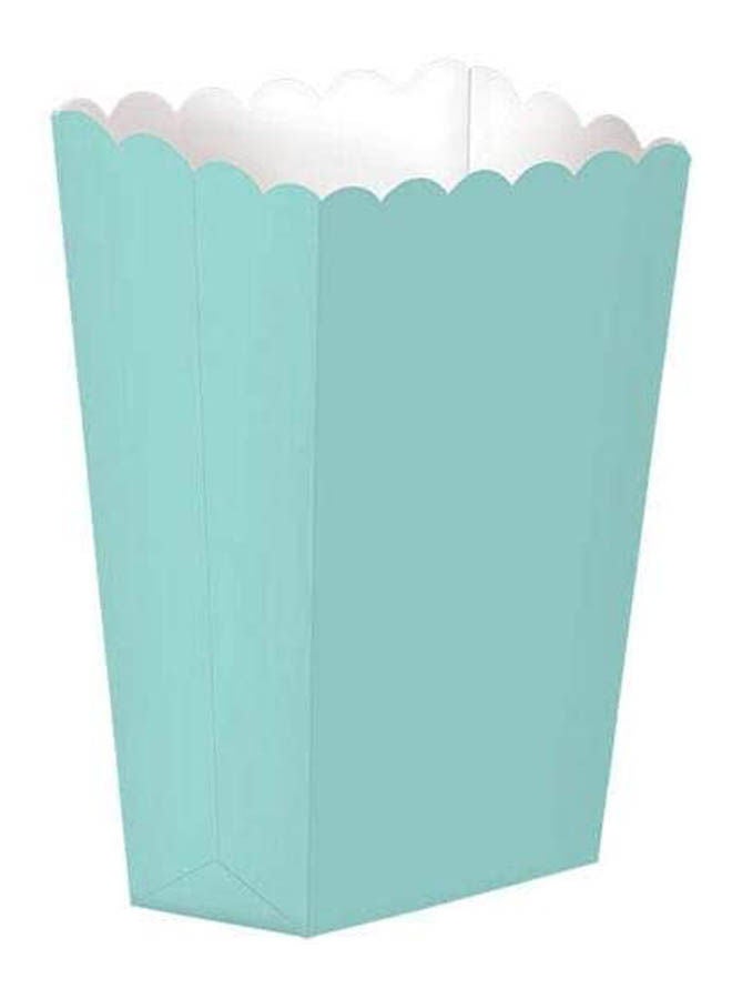 Generic Robins Egg Paper Popcorn Boxes Blue 