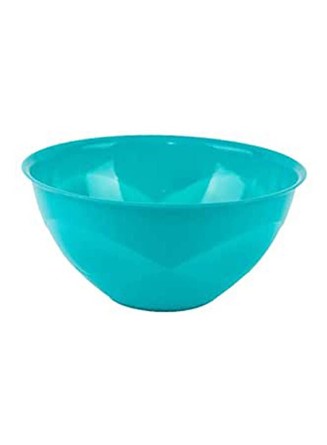 Generic Round Plastic Bowl Blue 