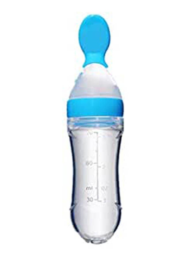 Round Spoon Head Of Extruded Feeding Bottle With Silica Gel Blue - Image 1