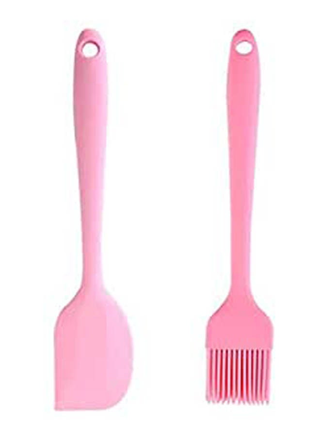 Generic Silicon Cooking Utensil Set Pink 