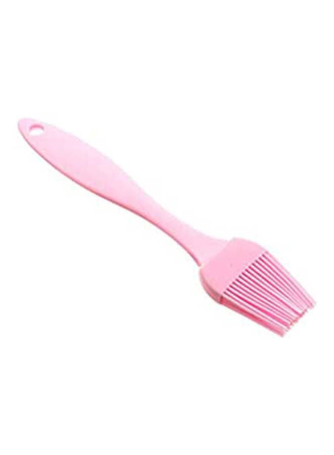 Generic Silicon Spatula With Oil Brush Pink  - Image 1