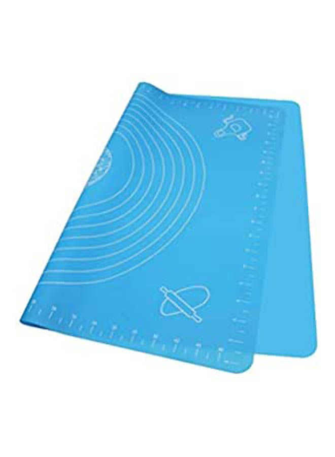 Silicone Baking Mat For Pastry Rolling Reusable Non Stick Silicone Baking Mat For Housewife Cooking Enthusiasts Blue 