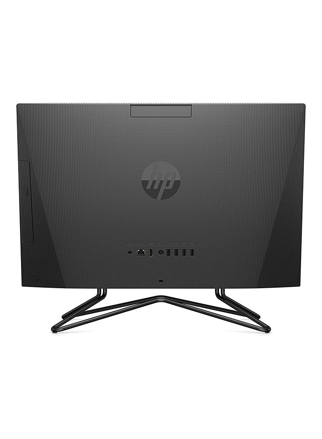 HP - 200 G4 All-In-One Desktop With 21.5-Inch FHD IPS Display, Core i5-10210U Processer/8GB RAM/256GB SSD/Intel UHD Graphics English/Arabic Black - Image 1
