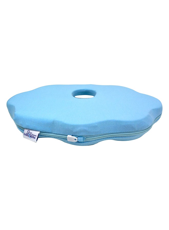 baby works - Cloud 9 Head Support With Cotton Cover Removable - Blue - Image 1