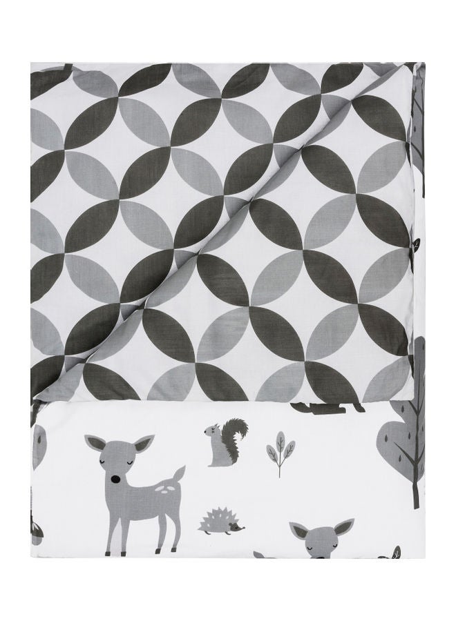 Kinder Valley Woodland Tales Toddler Bedding Set - Grey - Image 2