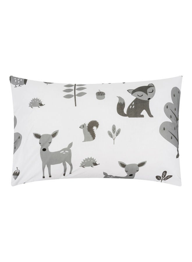 Kinder Valley Woodland Tales Toddler Bedding Set - Grey - Image 3