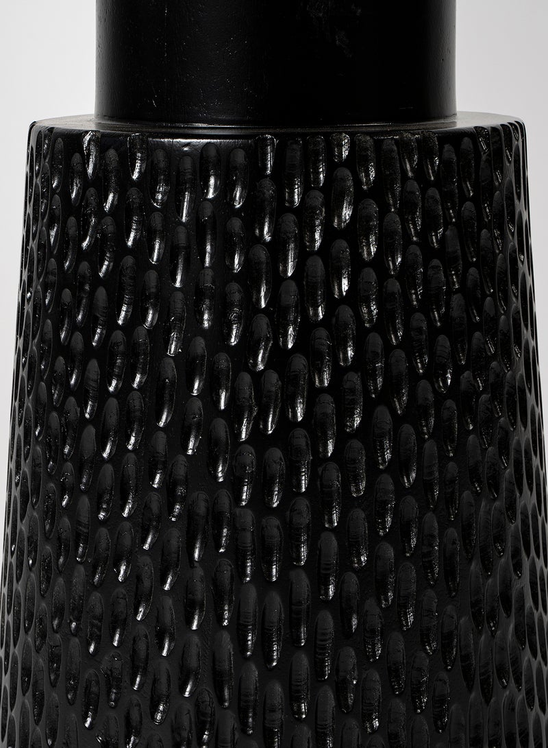 ebb & flow - Side Table Luxurious - In Black Wood - Used Next To Sofa As Coffee Corner Black - Image 1