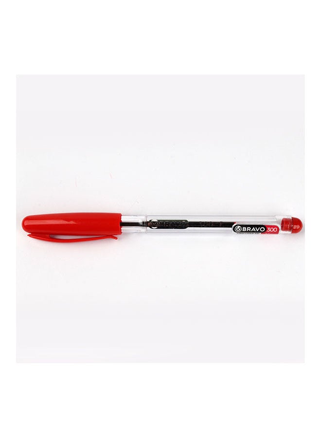 Bravo Bravo Ballpoint Pen - 10 PCs Red  - Image 3
