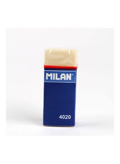 MILAN Soft Synthetic Rubber Eraser 4020 Blue  - Image 1