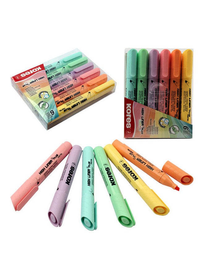 كورس High Liner Plus Pastel Set Of 6 Colors Multicolour - Image 1