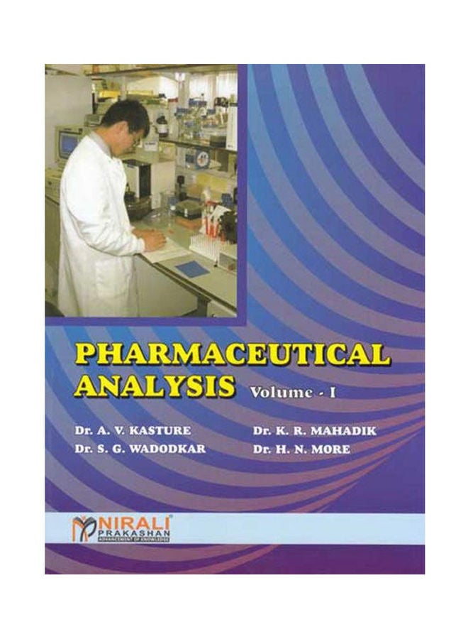Pharmaceutical Analysis 2 Vol Paperback English by Kasture.Wadodkar.Mahadik.More - 38533