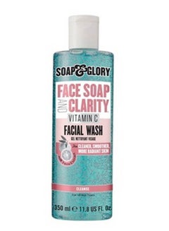 Soap & Glory Facial Wash And Cleanse With Vitamin C Blue 350ml 