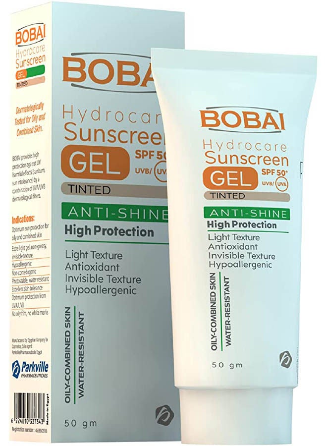 جل ملون للحماية من الشمس