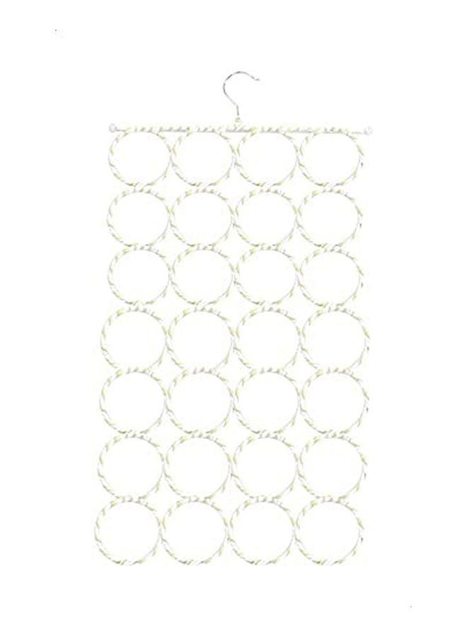 ماركة غير محددة Scarf Hanger- 28 Holes White 