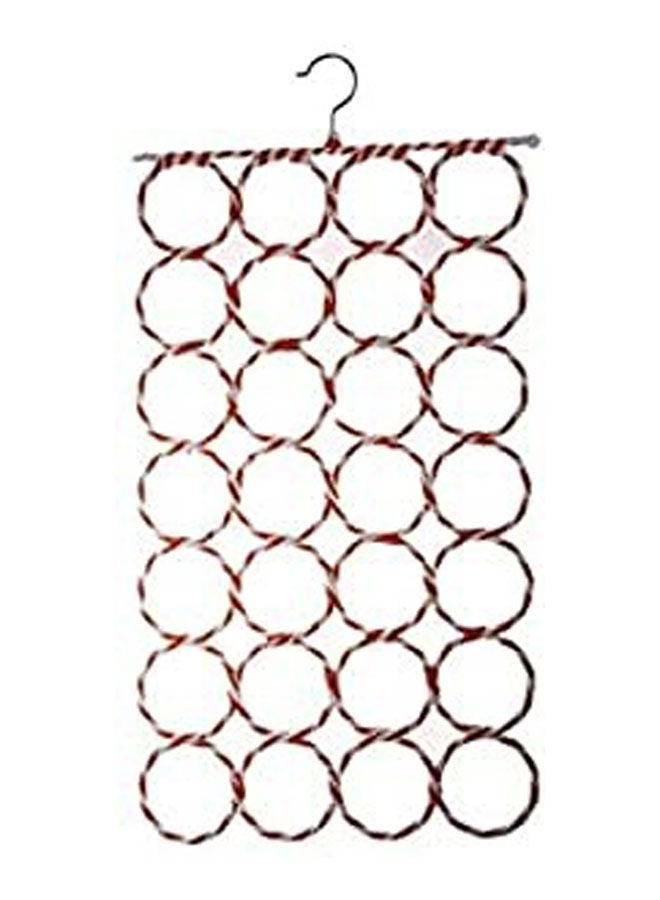 Scarf Hanger Holder Organizer Red 75X40cm  - Image 1